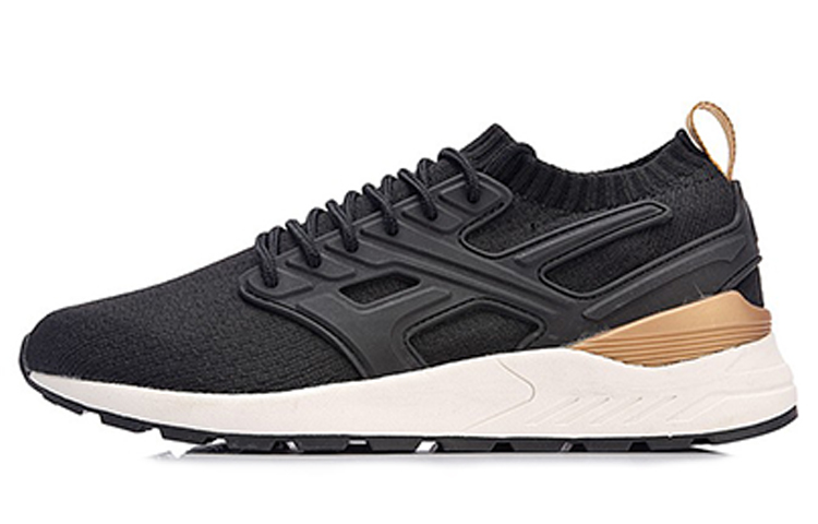Li-Ning Fashion Low-Top Running Shoe 'Black Gold' AGLN015-2