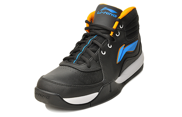 Lookbook Li-Ning Fashion Mid ''Noir Bleu Jaune'' ABPF071-2