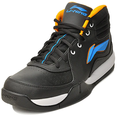 Li-Ning Fashion Mid ''Noir Bleu Jaune'' ABPF071-2 Lookbook Li-Ning Fashion Mid ''Noir Bleu Jaune'' ABPF071-2