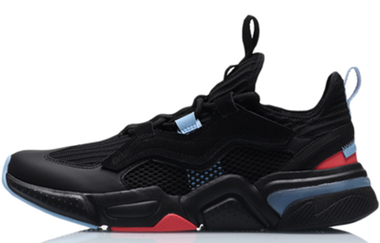 Buy Li-Ning Sepatu Kasual Rajut Klasik Fashion 'Hitam Standar' AGCP111-4