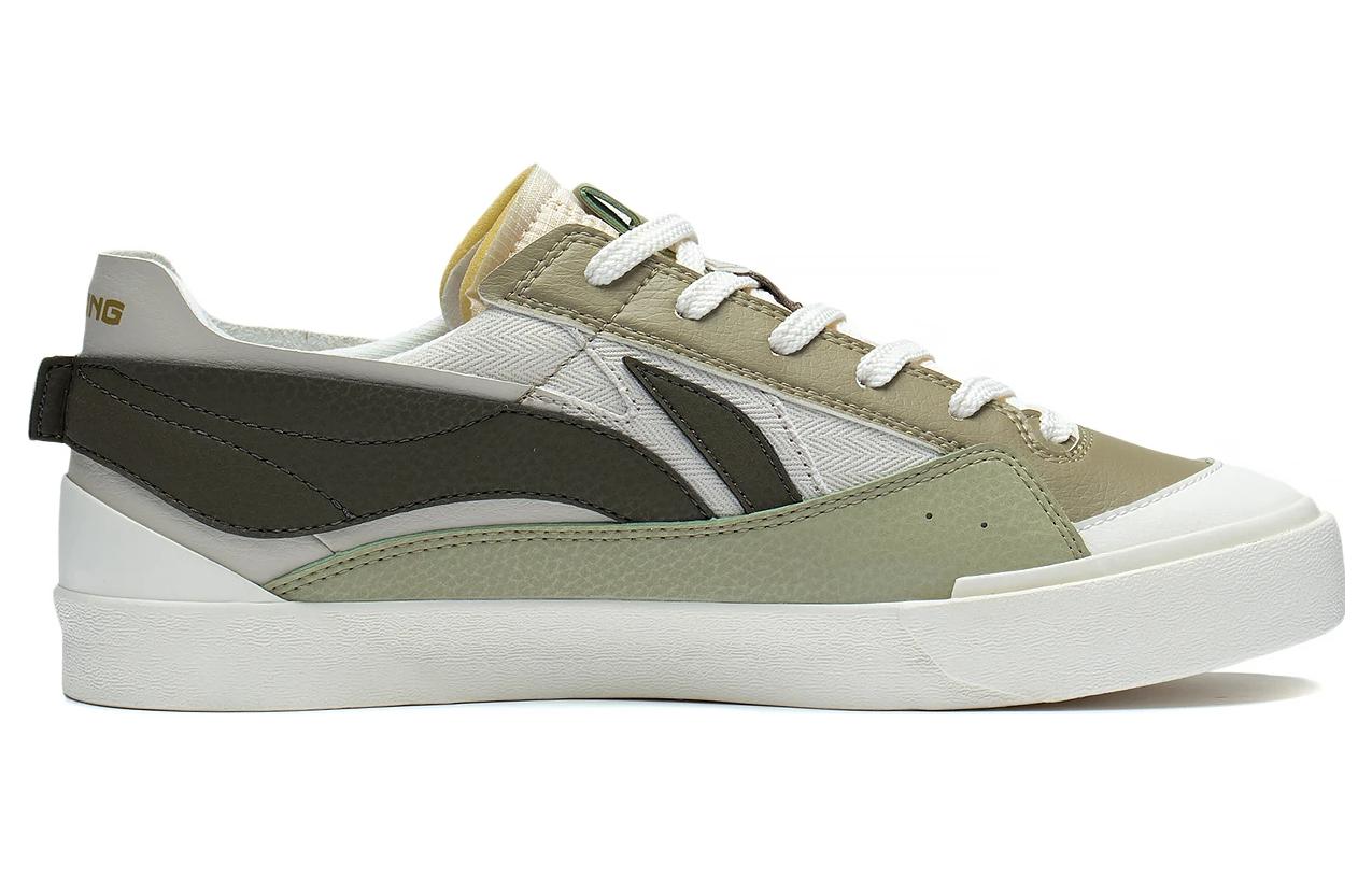 Order Sepatu Skate Fashion Li-Ning 'Hijau Zaitun Putih' AGCT161-3