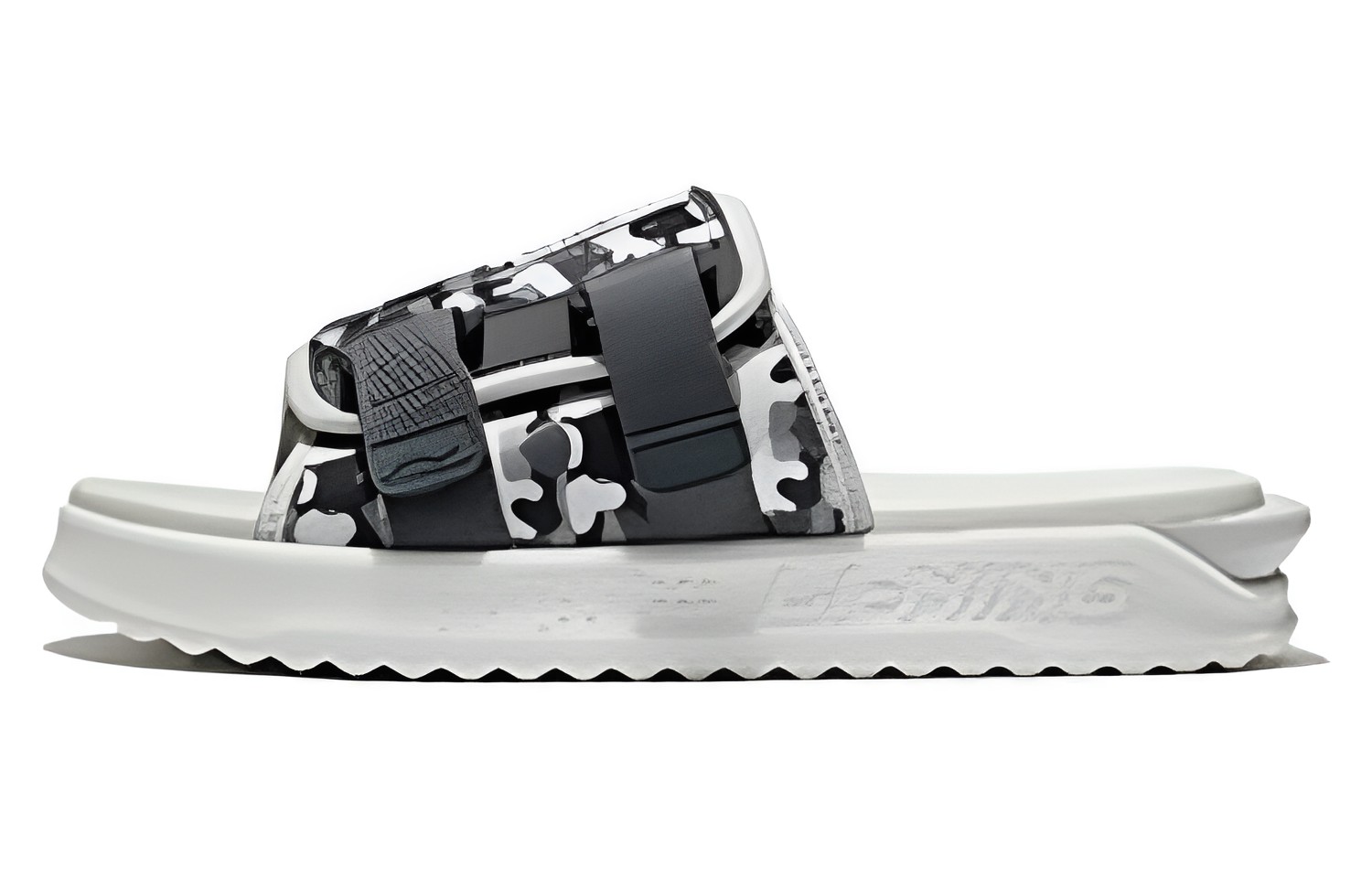Buy Li-Ning Selipar Fesyen 'Putih Hitam Camo' AGAS011-3