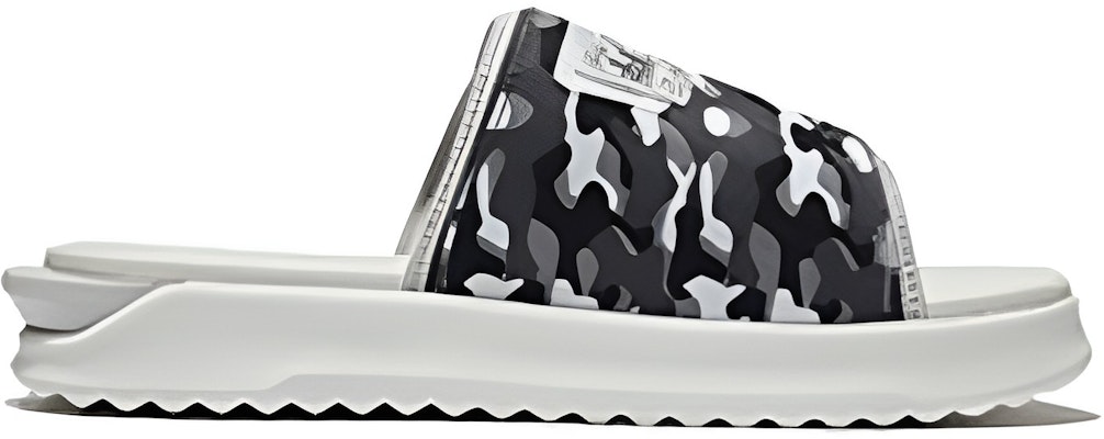 Li-Ning Fashion Slides 'White Black Camo' AGAS011-3 Order Li-Ning Fashion Slides 'White Black Camo' AGAS011-3