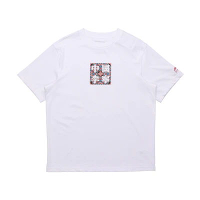 Li-Ning Fashion Week Dunhuang Short Sleeve Tee White Unisex AHSQ069-1