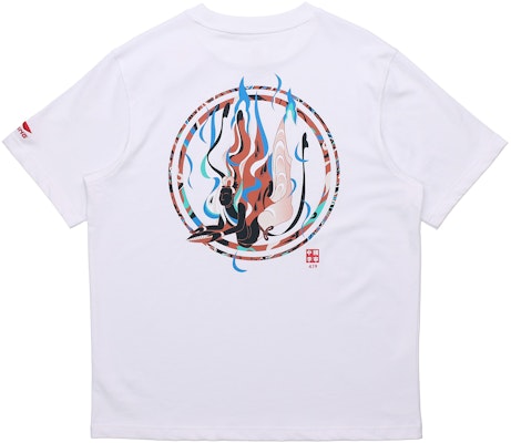 李寧時裝周敦煌白色短袖T恤 男女款 AHSQ069-1 Lookbook 李寧時裝周敦煌白色短袖T恤 男女款 AHSQ069-1