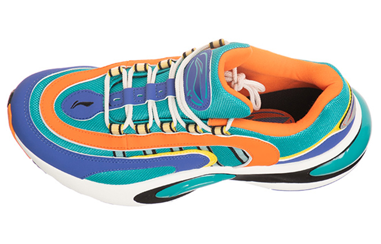 Lookbook Li-Ning Fashion Week Low ''Blau Orange'' ARHN275-2
