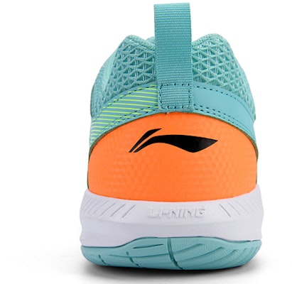 Li-Ning Feather 'Putih Biru Jingga' AYTS034-1 Shop Li-Ning Feather 'Putih Biru Jingga' AYTS034-1