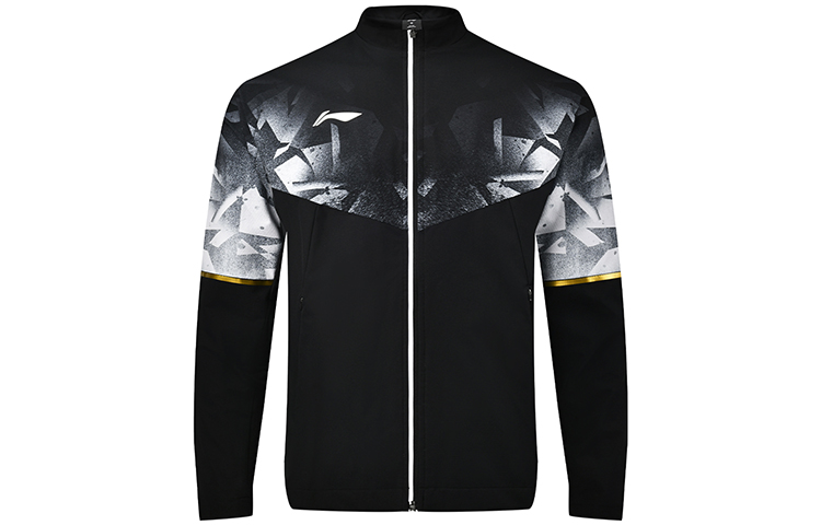 Li-Ning Feather Series Black Cooling Long-Sleeve Sports Jacket AYYS019-2