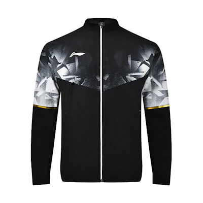 Li-Ning Feather Series Black Cooling Long-Sleeve Sports Jacket AYYS019-2