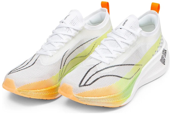 Li-Ning Feidian 3.0 Elite 'White Green Orange' ARMT035-8 Shop Li-Ning Feidian 3.0 Elite 'White Green Orange' ARMT035-8