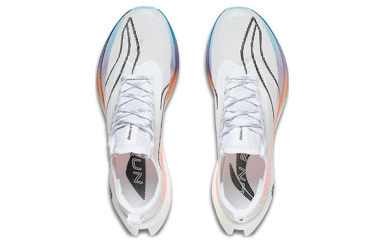 Shop Li-Ning Feidian 3.0 Elite 'White Pink Blue' ARMT035-2