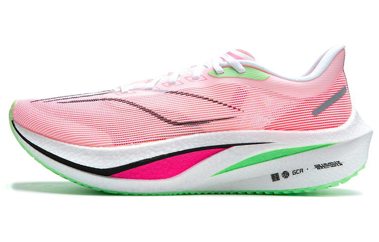 Li-Ning Feidian 4 Challenger 'Pink Green' ARMU005-12