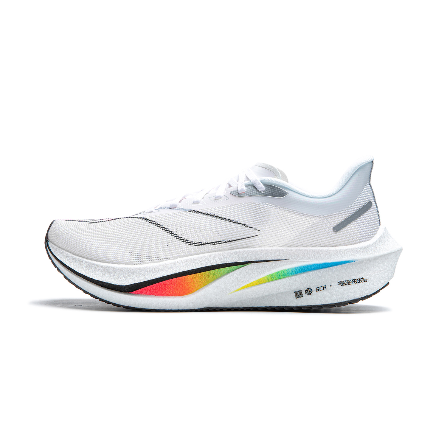 Li-Ning Feidian 4 Challenger Carbon Marathon Running Shoes White ARMU005-16