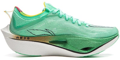 LiNing李寧 飛電4 ULTRA 舒適簡約減震防滑 低筒跑步鞋 男女同款 綠白 Order LiNing李寧 飛電4 ULTRA 舒適簡約減震防滑 低筒跑步鞋 男女同款 綠白