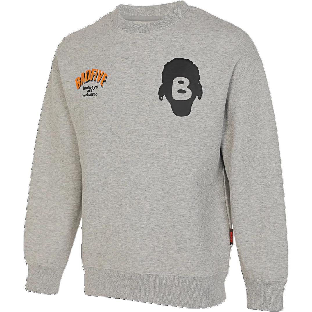 Li-Ning Feidian Series Crewneck Pullover Sweatshirt Gray AWDTA79-3