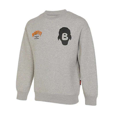 Li-Ning Feidian Series Crewneck Pullover Sweatshirt Gray AWDTA79-3