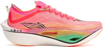 LiNing李寧 飛電4 ULTRA 碳䨻一體 䨻絲減震耐磨 低幫跑步鞋 男女同款 粉白 Order LiNing李寧 飛電4 ULTRA 碳䨻一體 䨻絲減震耐磨 低幫跑步鞋 男女同款 粉白