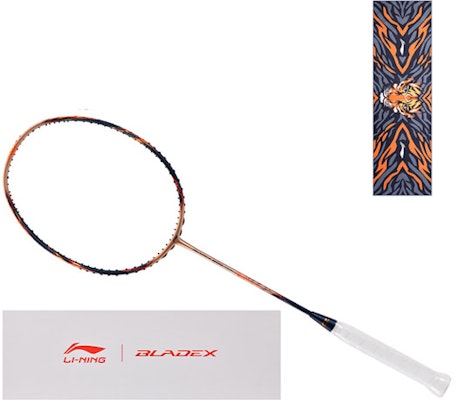 Li-Ning Fengying 900 MAX900 Carbon Badminton Racket Gold - Speed & Durable Pro 675mm AYPT023-1 3