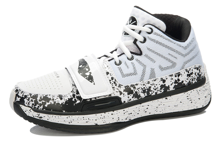 Order Li-Ning Fission 2.5 Mid ''Wit Zwart'' ABFK023-1