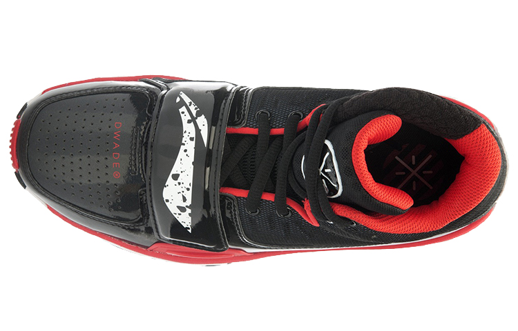 Lookbook Li-Ning Fission 2.5 Mid Scarpe Basket ''Nero Rosso''. ABFK023-2