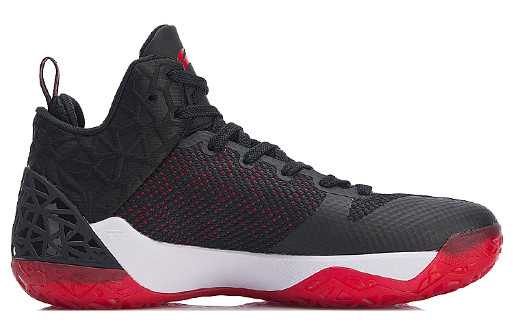Order Li-Ning Fission 4 ''Schwarz Rot'' Sneakers ABAN029-1