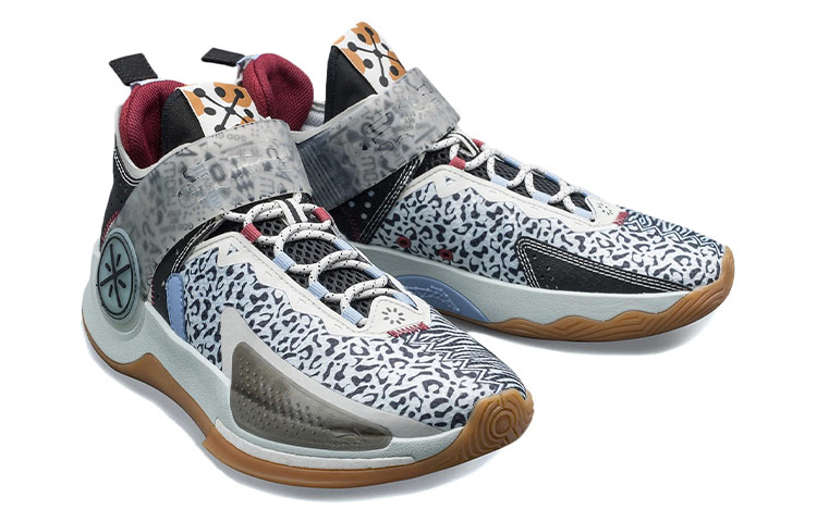 Shop Li-Ning Fission 7 Mid ''Schwarz Grau'' ABPR025-6
