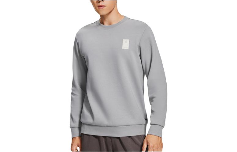 Li-Ning Fitness Crewneck Sweatshirt - Comfortable & Casual Gray Design AWDS773-6