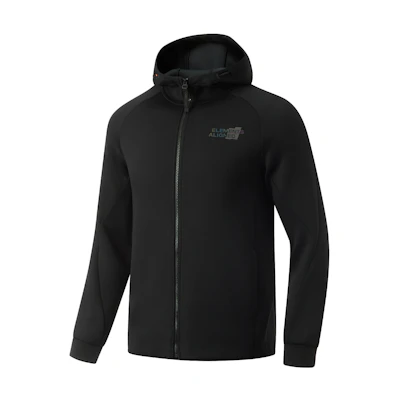 Li-Ning Fitness Hoodie Jacket - Black AWDU181-1