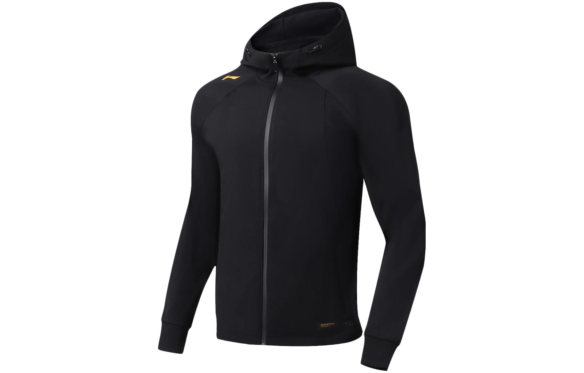 Li-Ning Fitness Hoodie Jacket Black AWDSB85-1