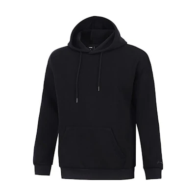 Li-Ning Fitness Hoodie Pullover Black Activewear AWDT987-1