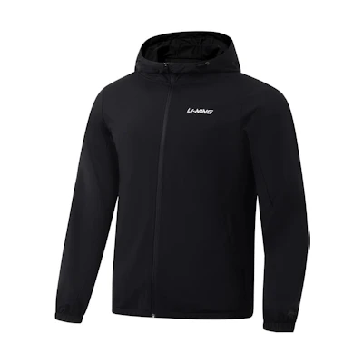 Li-Ning Fitness Hoodie with Letter Print - Black AWDT569-4