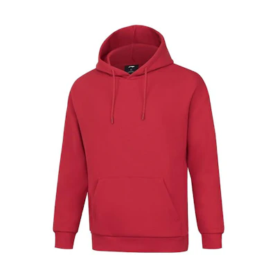 Li-Ning Fitness Pullover Sweatshirt Pure Color - Bulls Red AWDT987-3