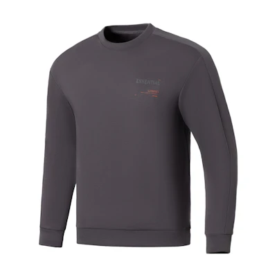 Li-Ning Fitness Pullover Sweatshirt Solid Earth Gray AWDS017-8