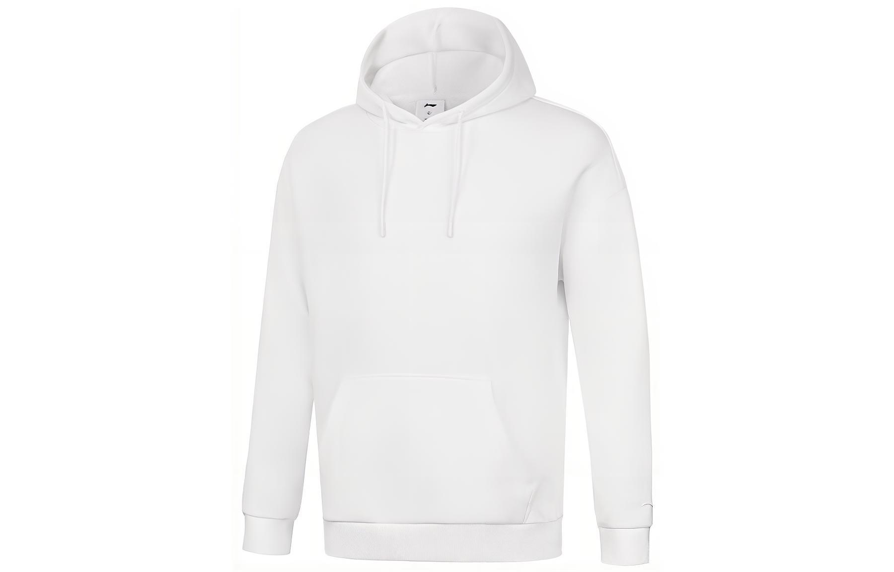 Li-Ning Fitness Pullover Sweatshirt Standard White AWDT987-2
