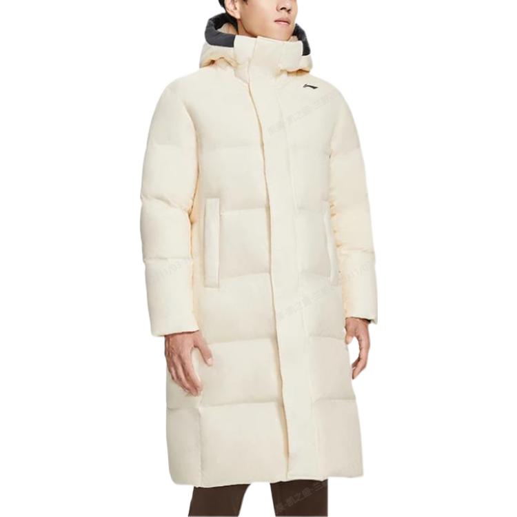 Shop Li-Ning Jaket Panjang Fitness Hoodie Putih Motif Logo. AYMS021-2