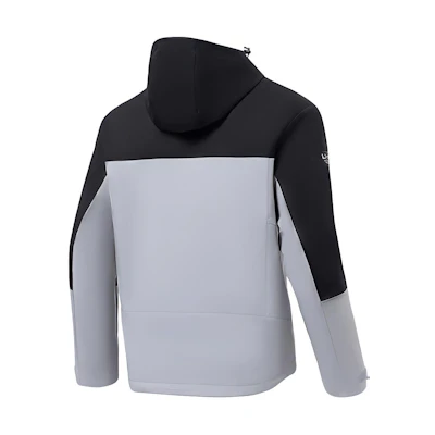 Li-Ning Fitness Series Colorblock Hoodie Jacket Rock Gray AFDR757-2