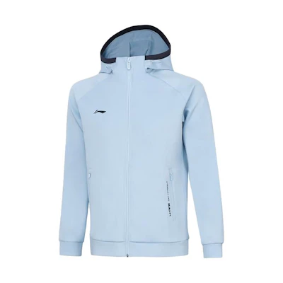 Li-Ning Fitness Series Colorblock Zip-Up Hoodie Men’s Pure Sky Blue AWDT993-3