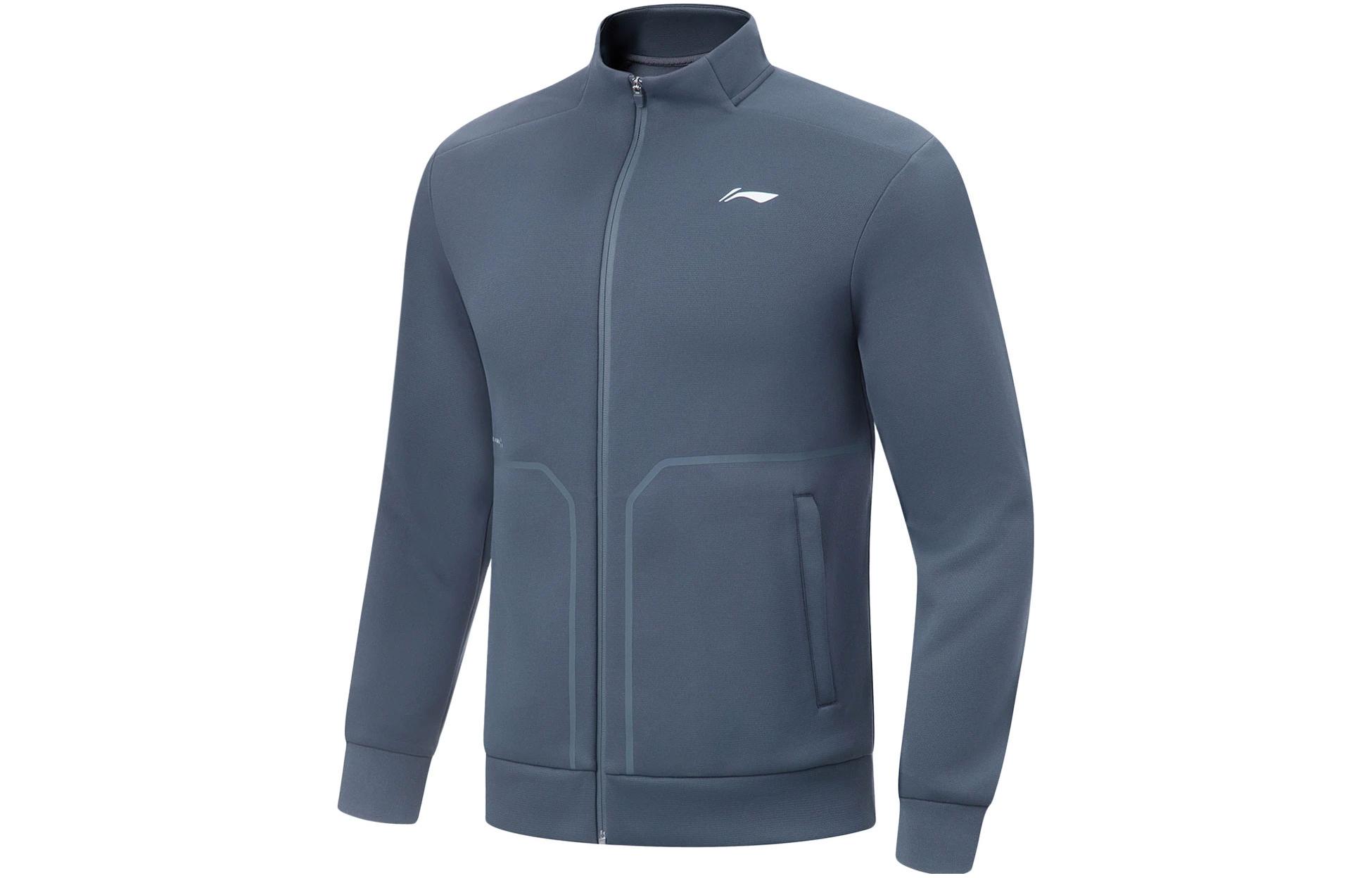 Li-Ning Fitness Series Full-Zip Jacket - Solid Black AWDT437-3