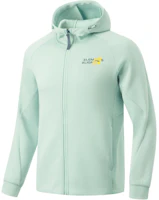 Li-Ning Fitness Series Hooded Zip Jacket - Feather Yarn Green AWDU181-4 Li-Ning Fitness Series Hooded Zip Jacket - Feather Yarn Green AWDU181-4