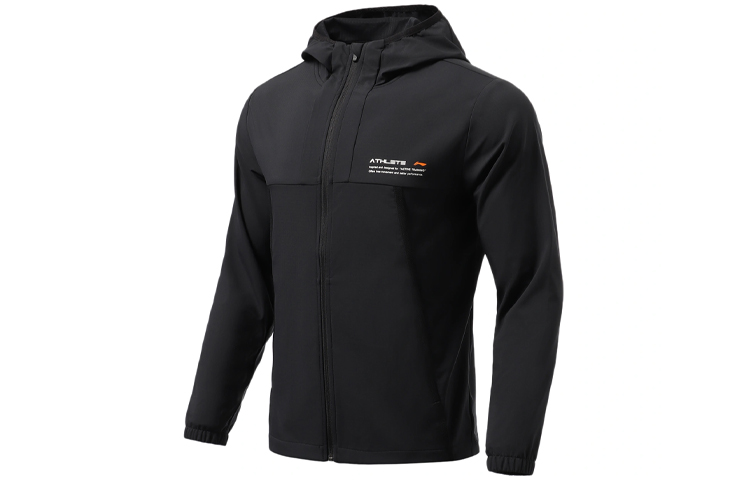 Li-Ning Fitness Series Letter Pattern Loose Fit Hooded Jacket AFDR353-1