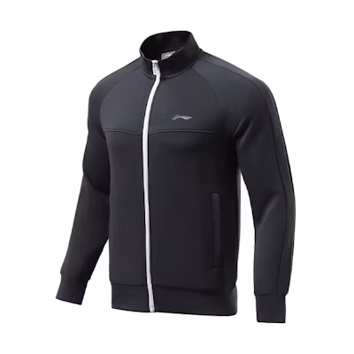 Li-Ning Fitness Series Logo Print Sweatshirt - Gray AWDR465-5