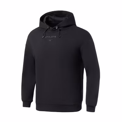 Li-Ning Fitness Series Oversized Pullover Hoodie Couples Black AWDS001-1