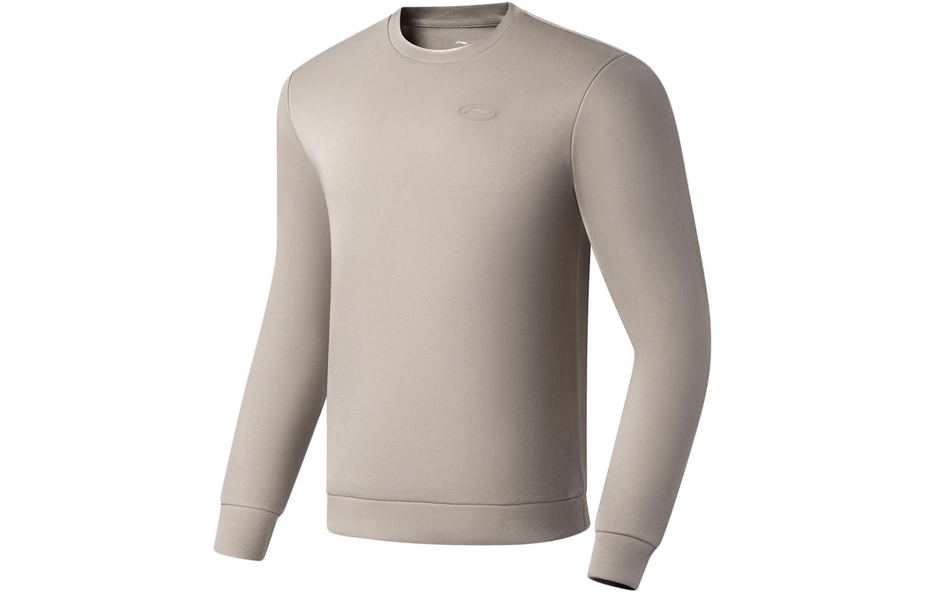 Li-Ning Fitness Series Pullover Sweatshirt Mountain Gray AWDT101-3