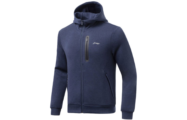 Li-Ning Fitness Series Reflective Active Sweatshirt - Blue AWDR891-2