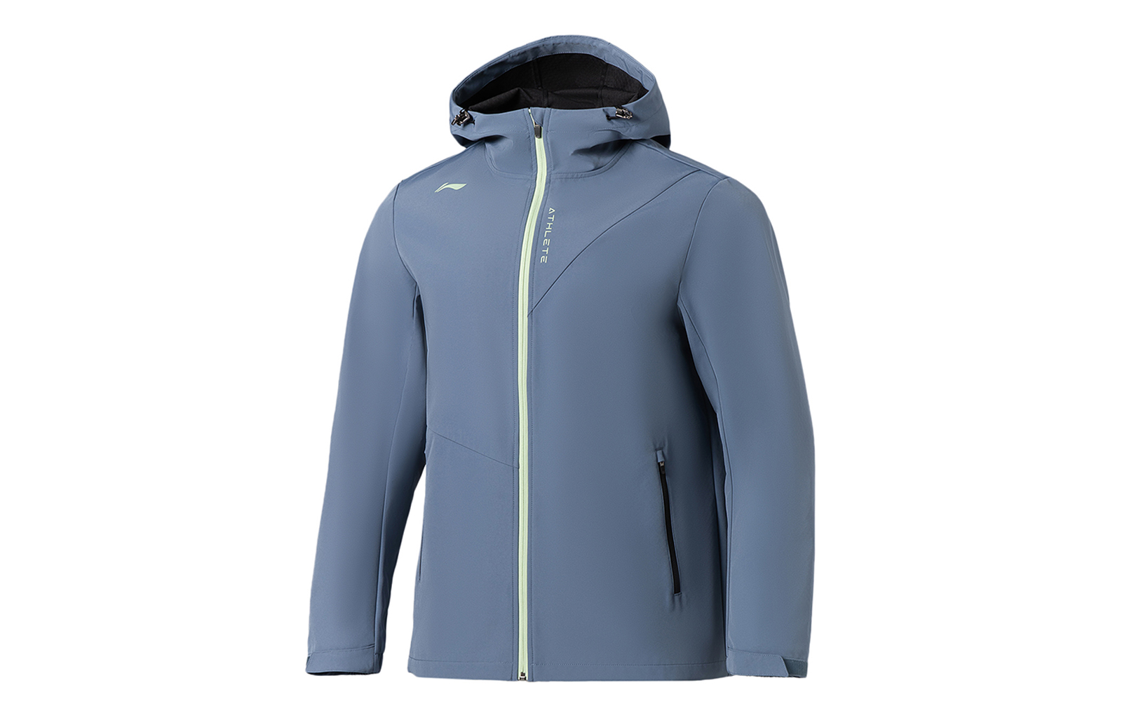 Li-Ning Fitness Series Solid Hooded Jacket Light Blue AFDS005-2