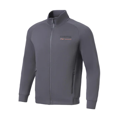 Li-Ning Fitness Series Solid Logo Print High Collar Jacket AWDS015-8