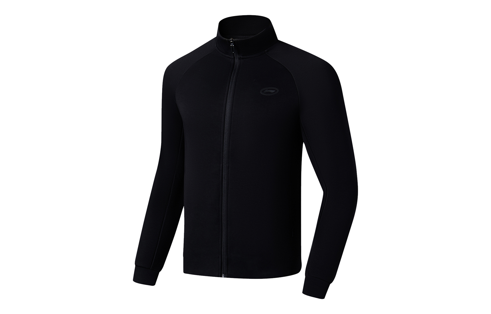 Li-Ning Fitness Series Solid Logo Zipper Hoodie - Black AWDT115-1