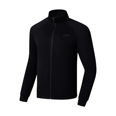 Li-Ning Fitness Series Solid Logo Zipper Hoodie - Black AWDT115-1
