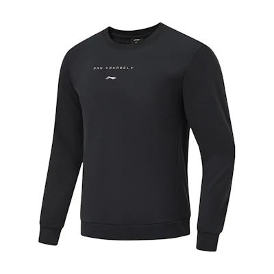 Li-Ning Fitness Warm Fleece Pullover Hoodie Black AWDT789-3