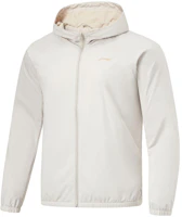 Li-Ning Fitness Windproof Water-Resistant Hooded Jacket - Mica Gray AFDU089-1 Li-Ning Fitness Windproof Water-Resistant Hooded Jacket - Mica Gray AFDU089-1